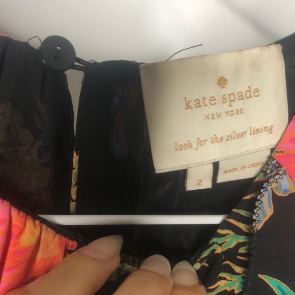 Kate Spade Blossom Cold Shoulder Dress - Picture 5 of 8